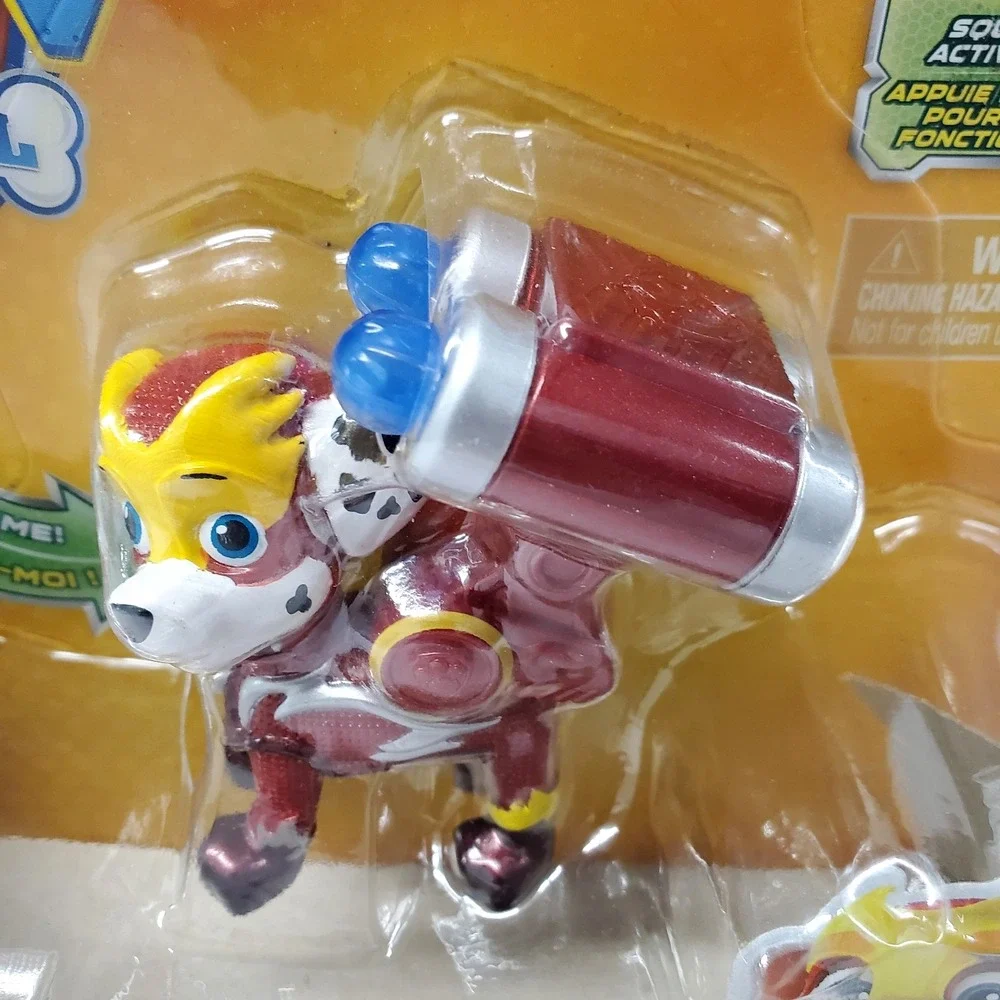 PAW Patrol Mighty Pups Super Paws Marshall Figure Nickelodeon Spin Master 2018